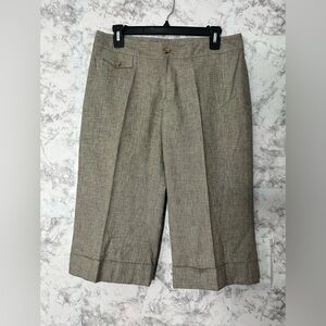 Banana Republic Taupe Textured Shorts
